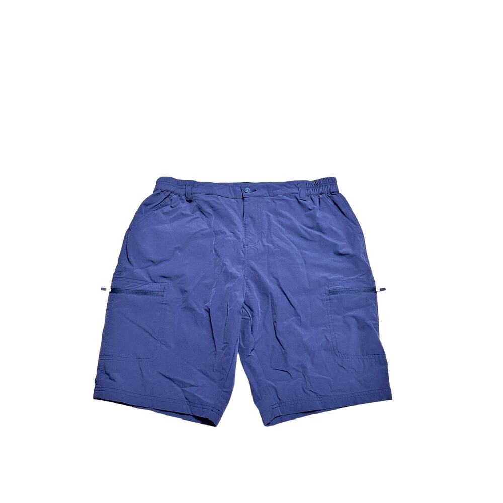 Willits Blue Nylon Shorts Zipper Pockets size XL Men's